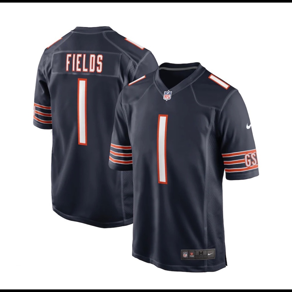 Justin Fields Nike NFL Bears Jersey